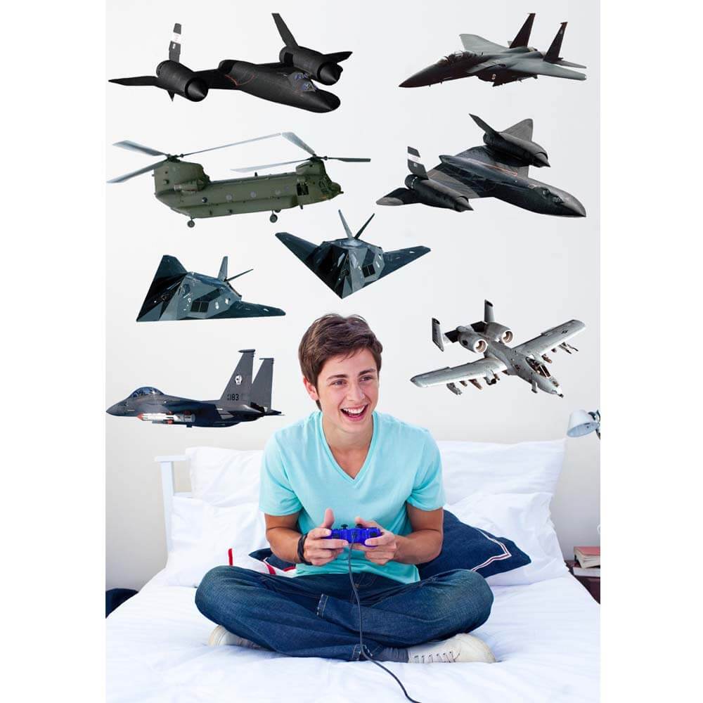 Wallhogs Master Pak Aircraft Wall Decals (23 pieces)