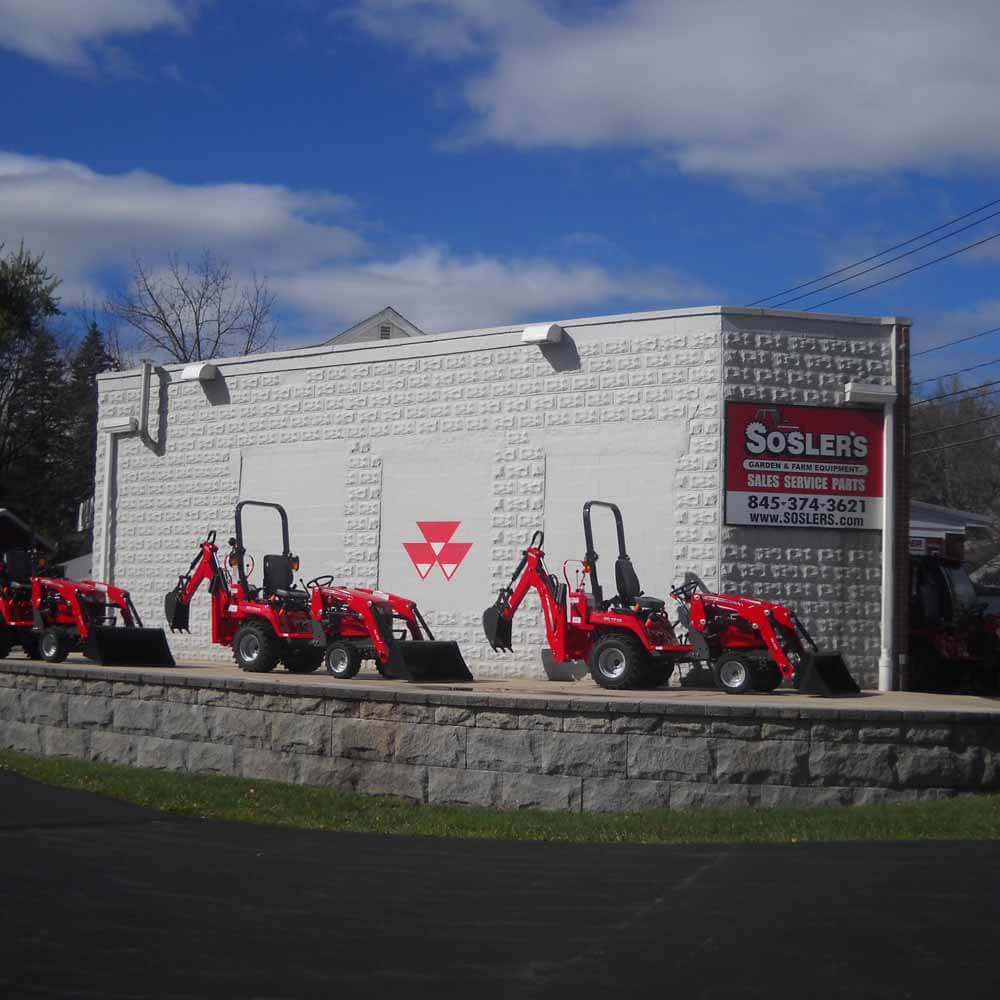 Sosler's Outdoor Building Wall Decals Installed