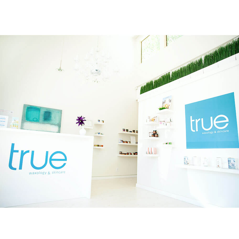 True Waxolgy Store Wall Decals Installed