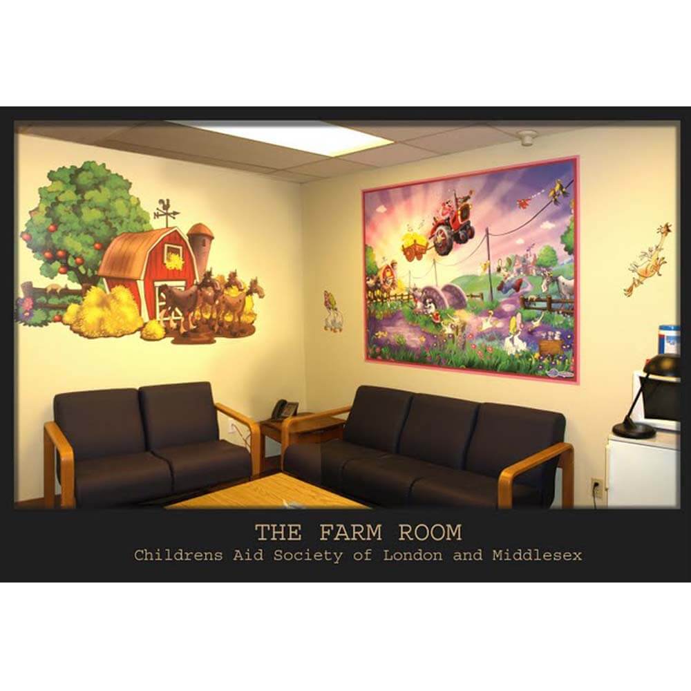 Customer Installed Farm Wall Decals | Wallhogs