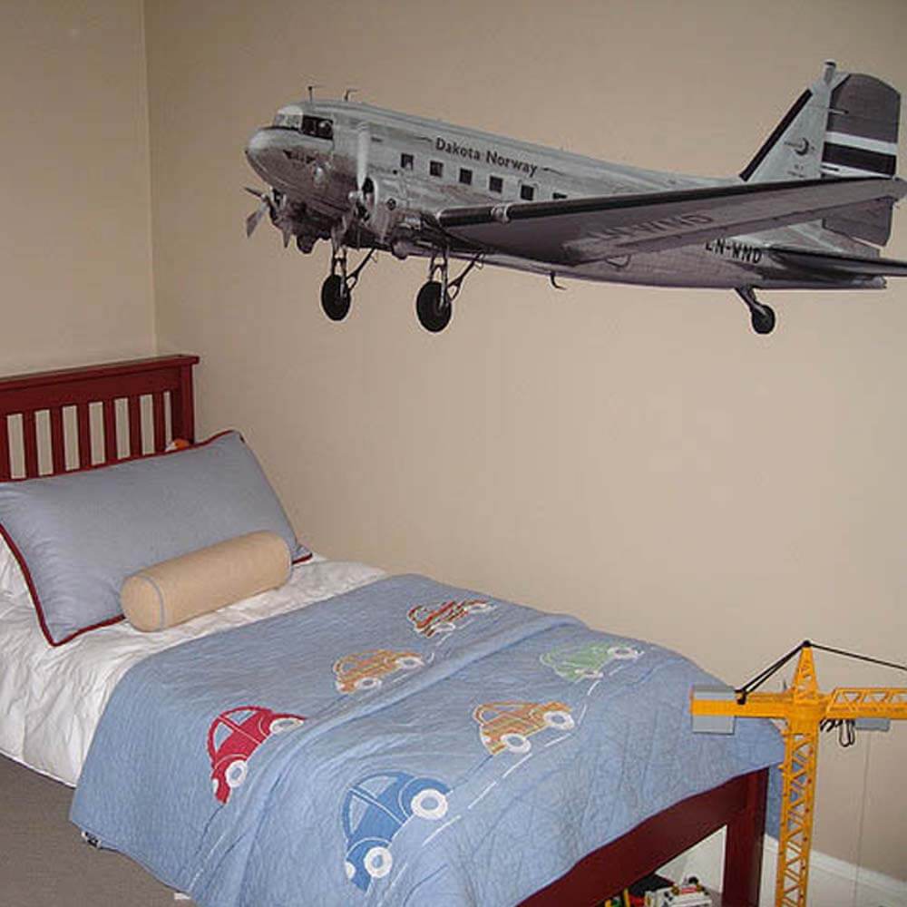 Wallhogs airplane custom wall decal