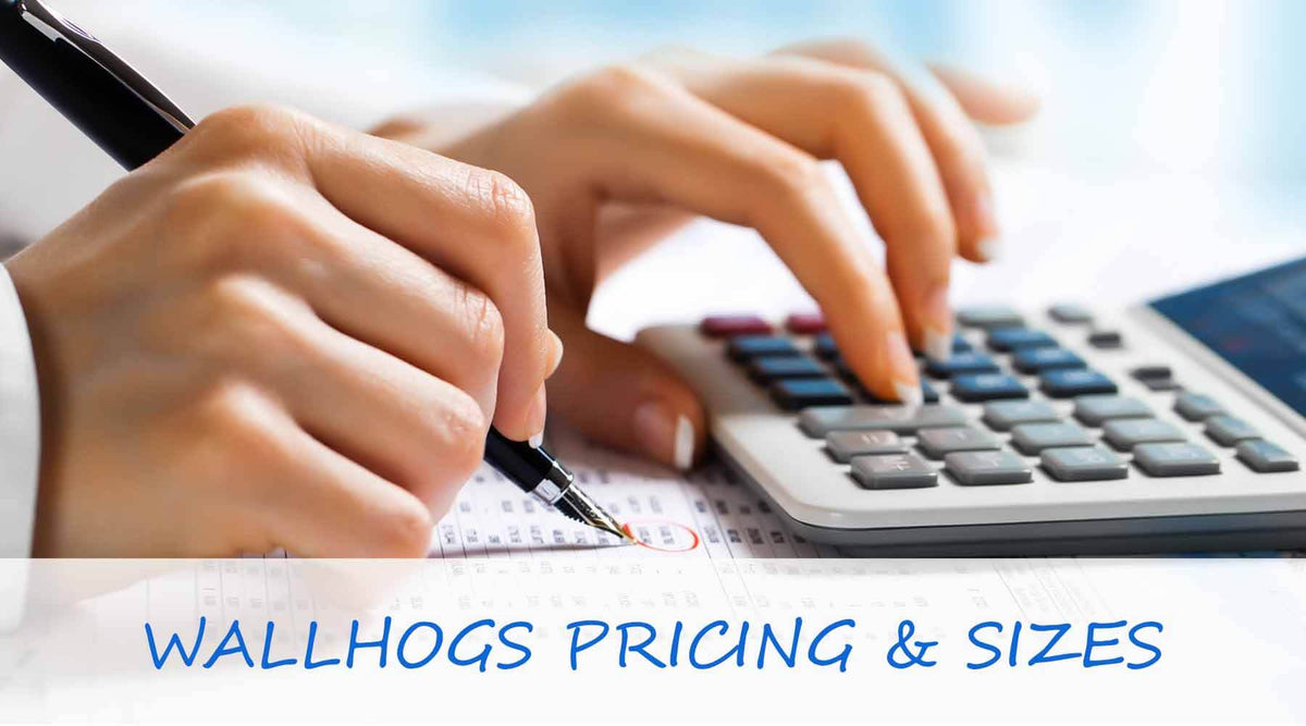 Wallhogs Product Pricing & Sizes