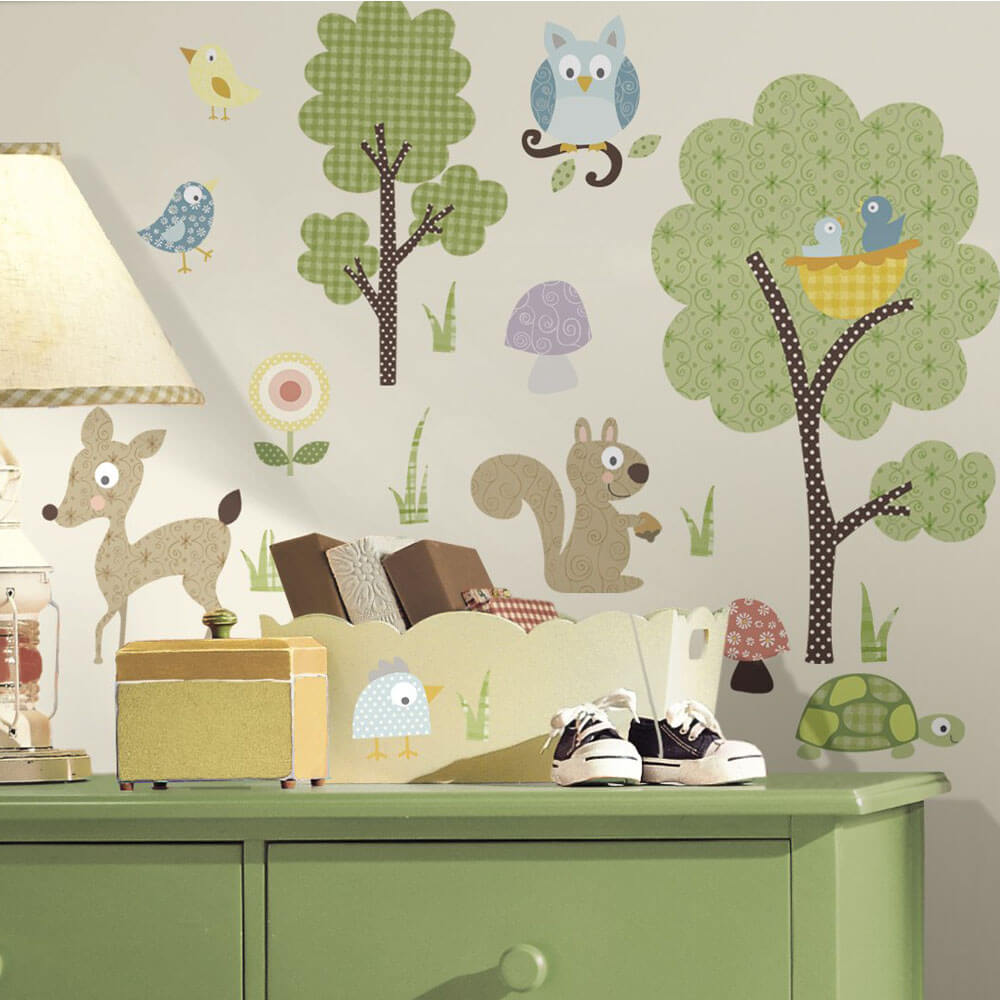 Woodland Animals Wall Decals | Wallhogs