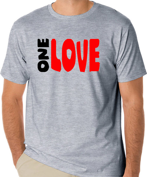 One Love Bob Marley Lyric T-Shirt – Badass Printing