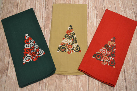 christmas dish towels