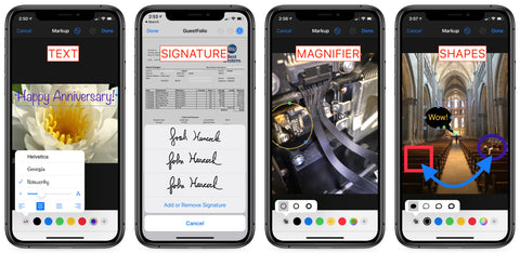 markup iOS iPhone iPad