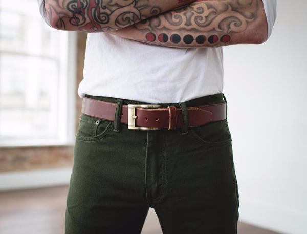 Best Custom Leather Belts Canada, High Quality Mens Handcrafted Belt