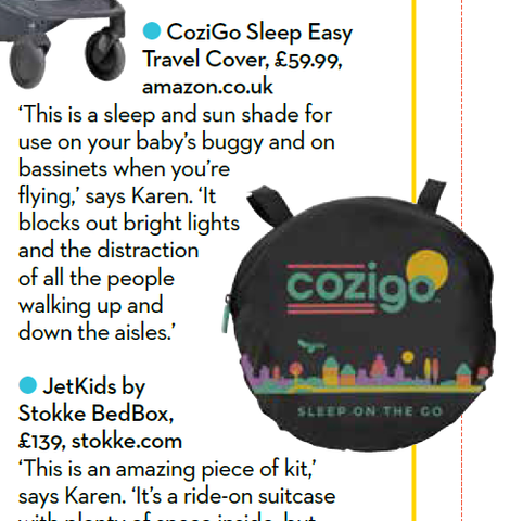 CoziGo in Mother and Baby UK Holiday Guide