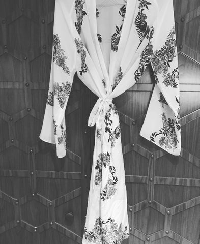 Holland Street Casati Silk bridal robe 3