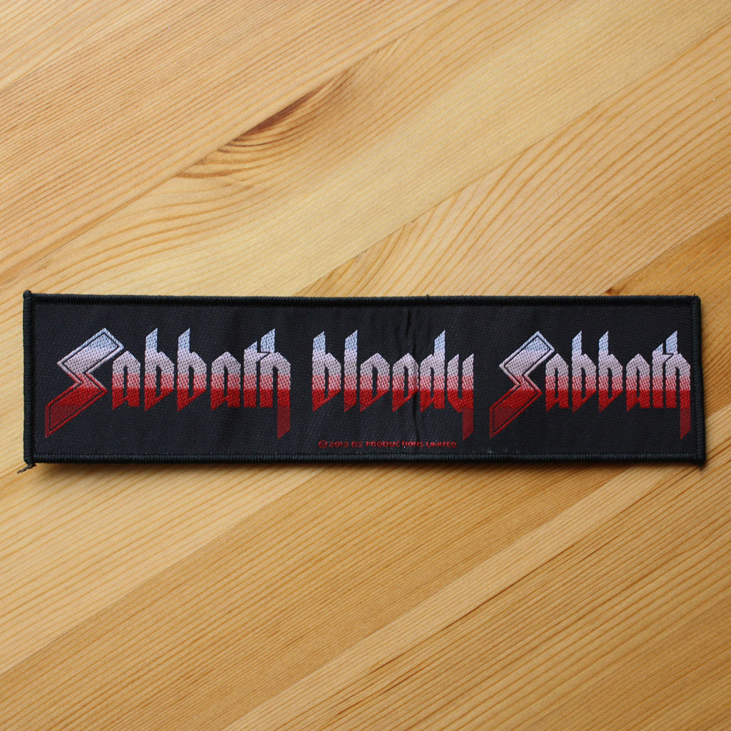 Black Sabbath - Sabbath Bloody Sabbath (Superstrip) (Woven Patch ...