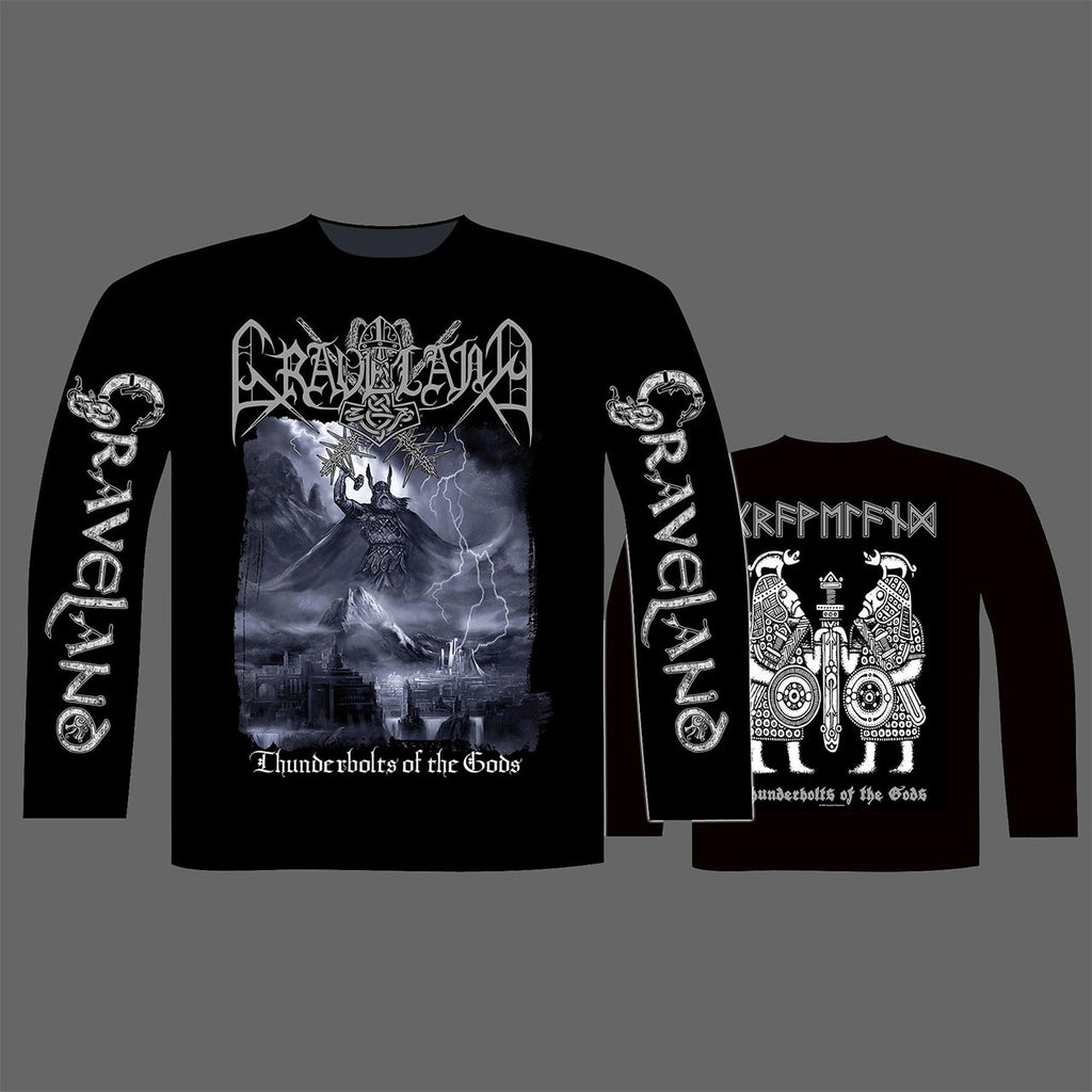 Graveland - Thunderbolts of the Gods (Long Sleeve T-Shirt) | Todestrieb