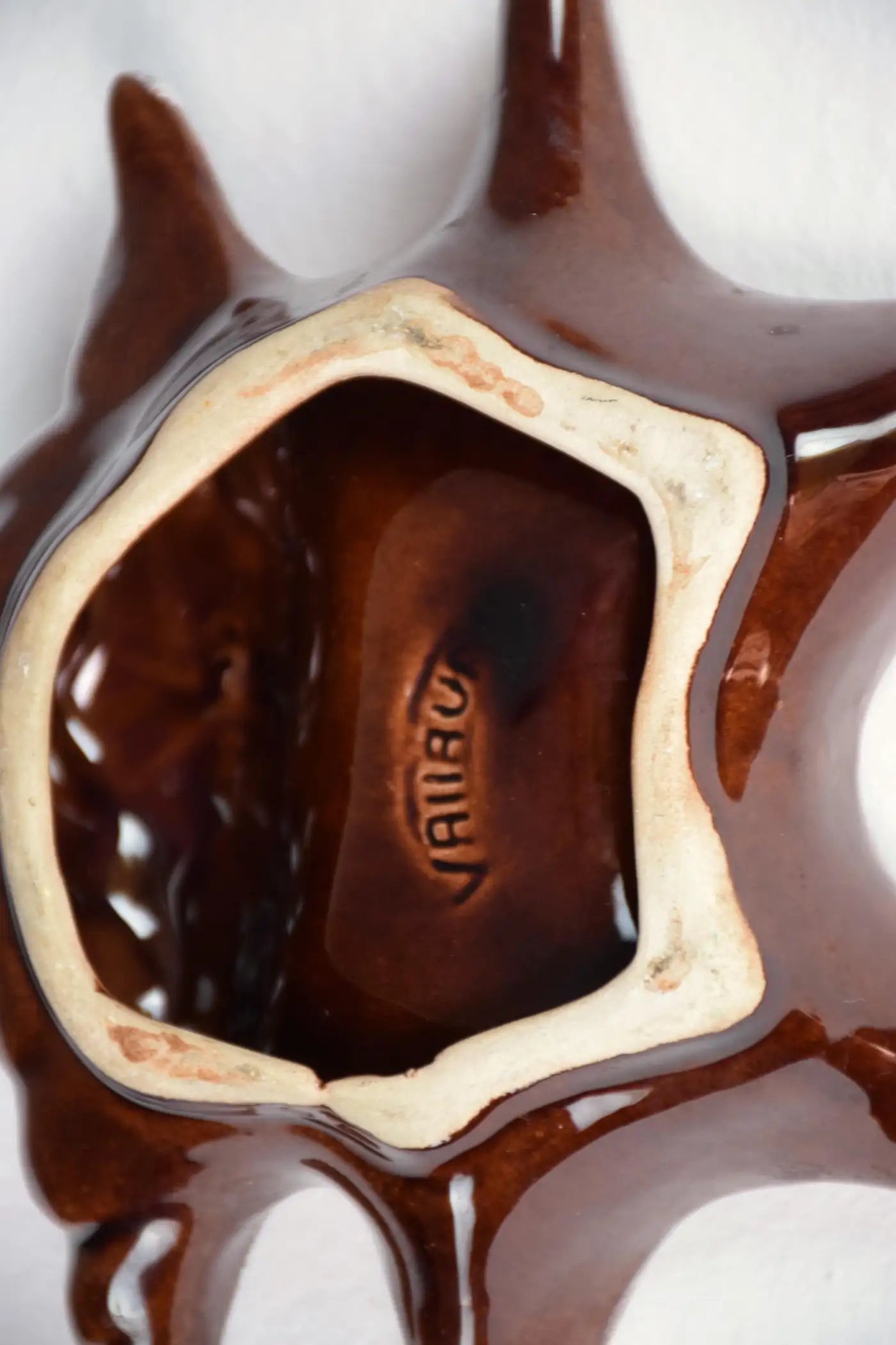 1960's French Ceramic Shellfish - Inspired Ashtray