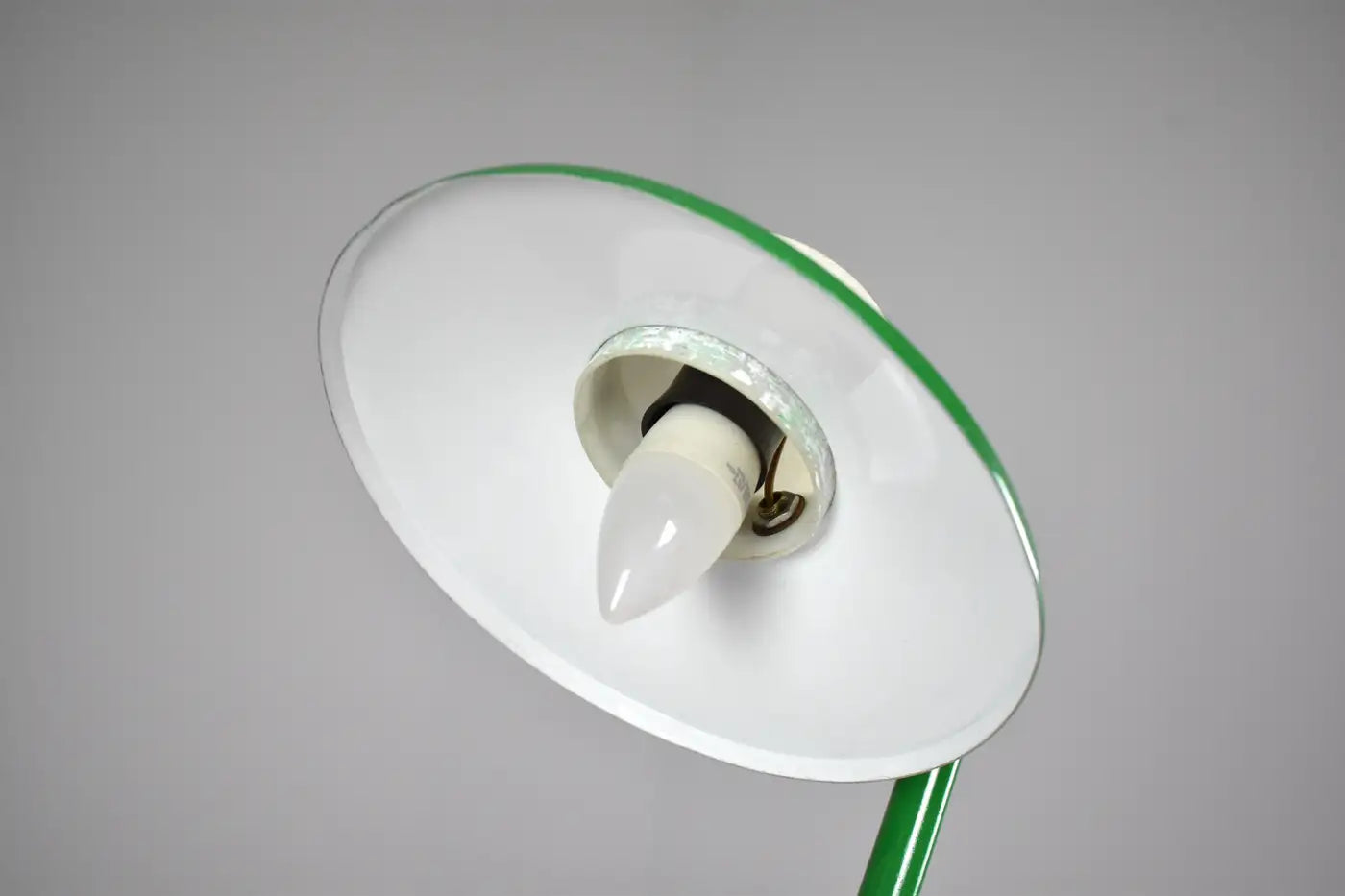 1950s-Inspired Italian Metal Table Lamp by Stilux