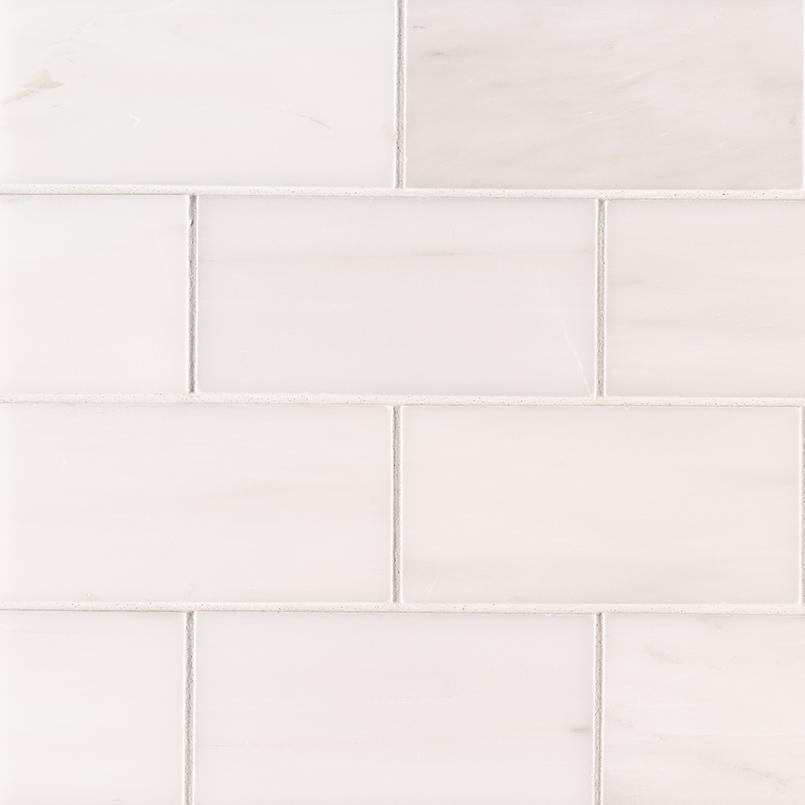 Marble Tile Collection Bianco Dolomite Subway 3"x6 ...