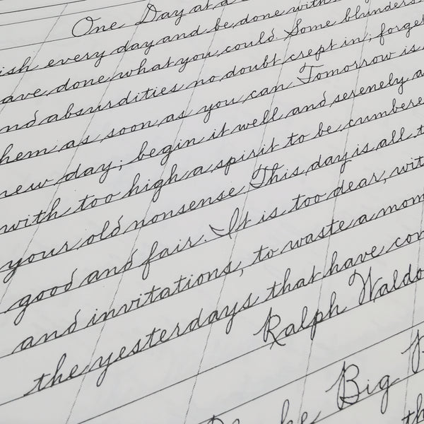 Michael Sull American Cursive Handwriting – Handwrite House