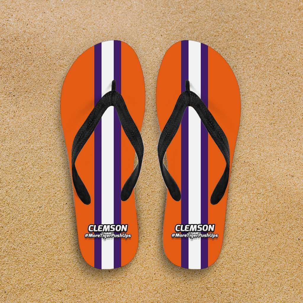 clemson flip flops