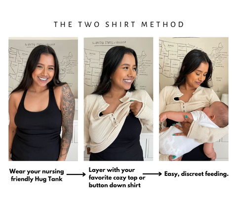 The Two Shirt Method for Nursing – Bao Bei Body