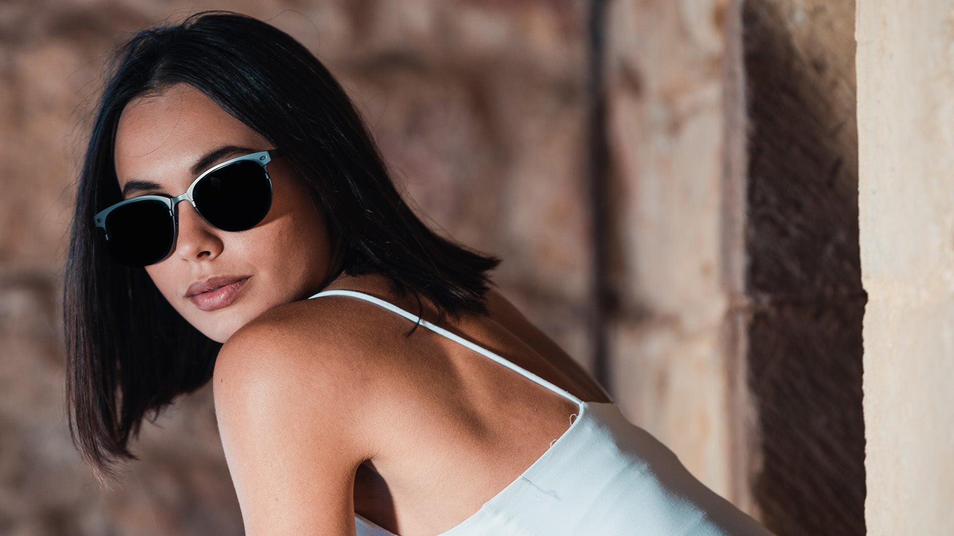 Stylish and fits everyone. Titanium sunglasses is the way to go.