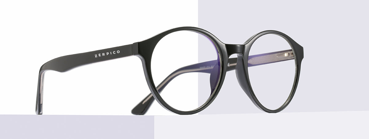 Tron anti blue-light glasses with photochromic lenses.