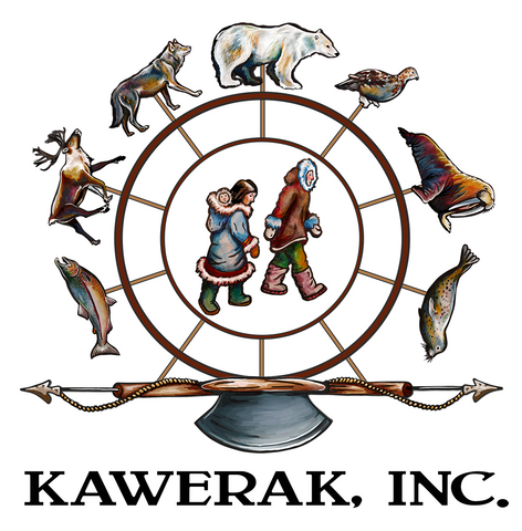 Sarah K. Glaser Kawerak Color Logo