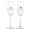 Venetian Champagne Flutes & Wine Glasses (Pair)