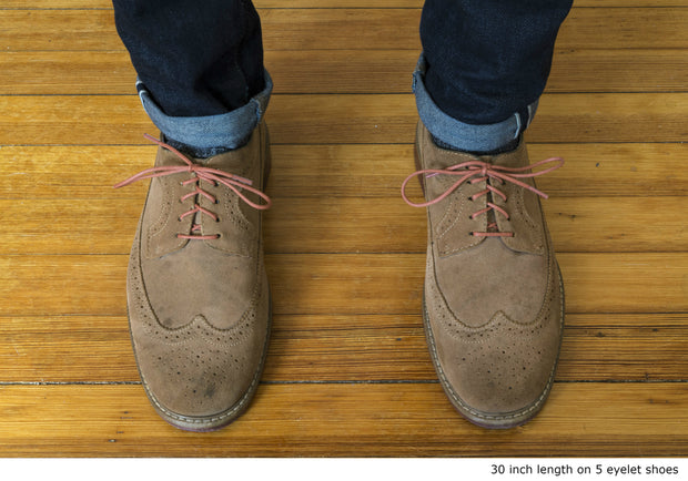 burnt orange shoe laces