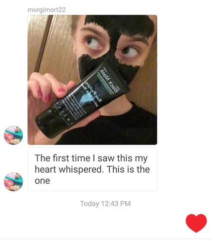 Powerful black peel off mask