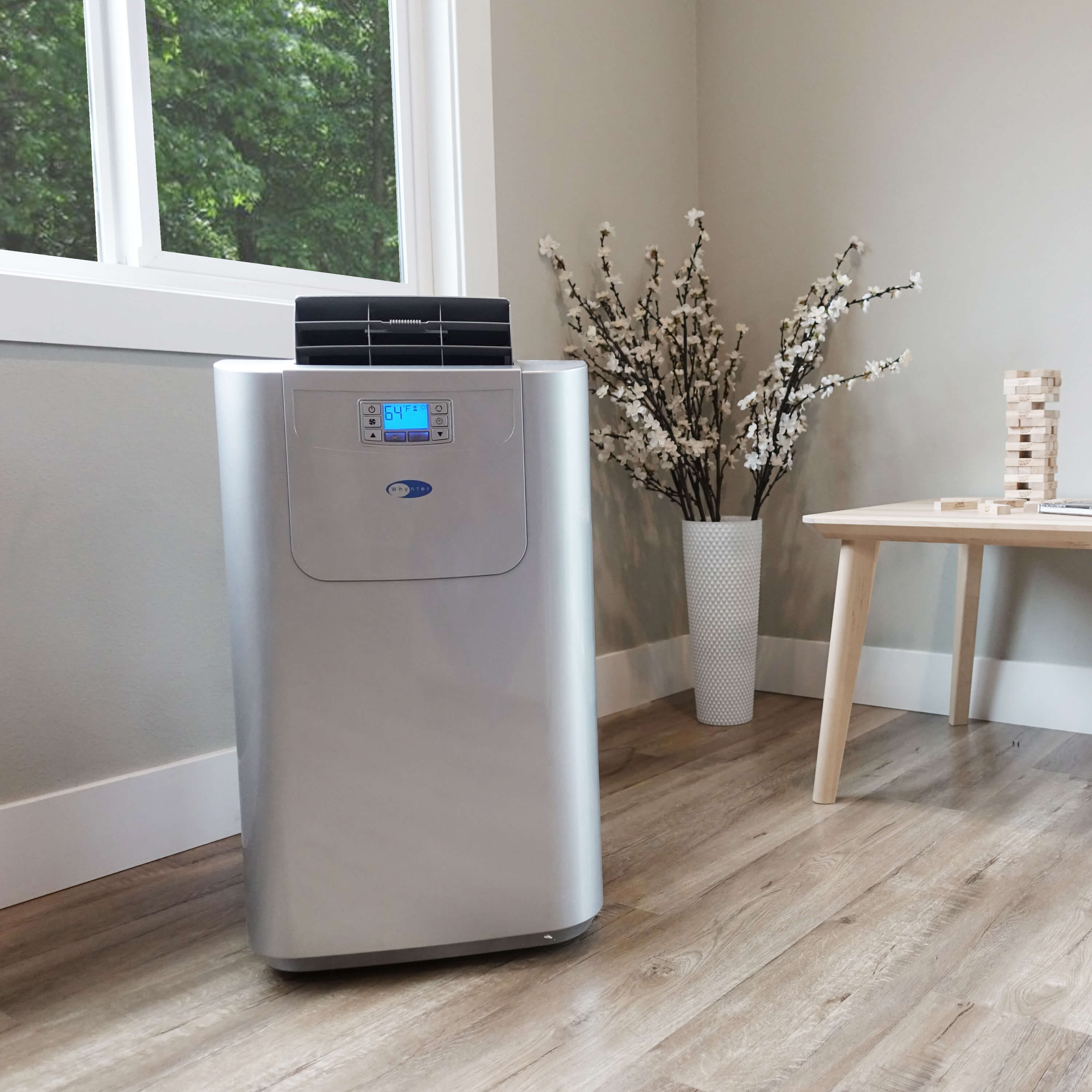 Whynter Elite 12000 BTU Dual Hose Digital Portable Air Conditioner A   ARC 122DS Lifestyle 