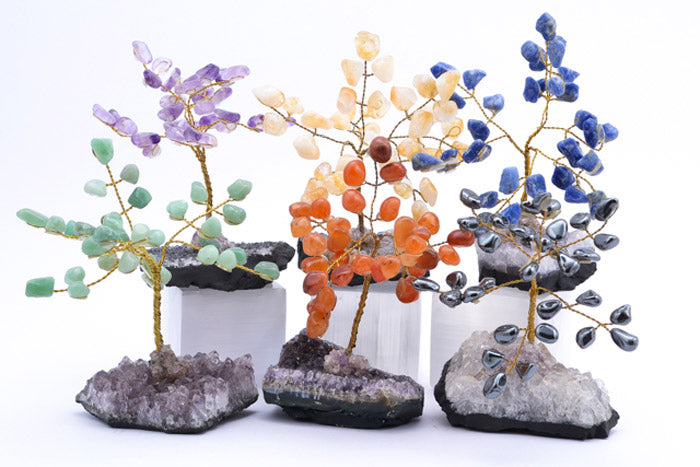 crystale gem trees bonsai gem trees gift ideas