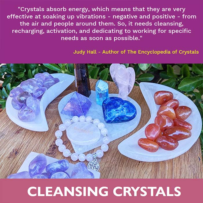how to cleanse crystals quote by crystal expert selenite