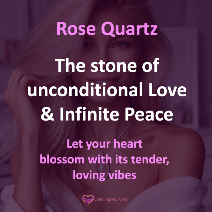 rose quartz crystal of love