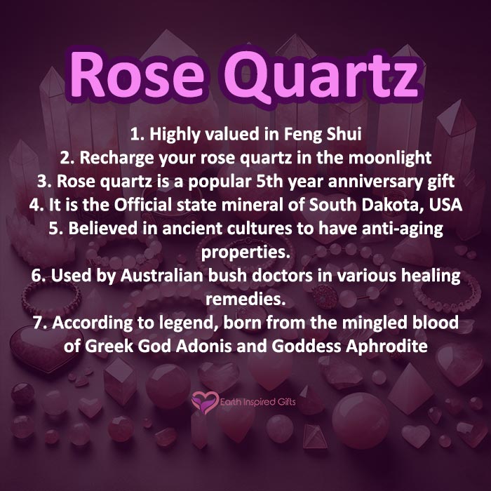 rose quartz fun facts how to use feng shui