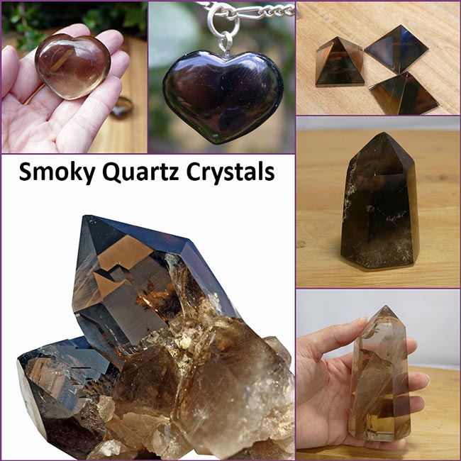 Smoky Quartz Crystals Meaning, Healing Properties & Uses - Earth