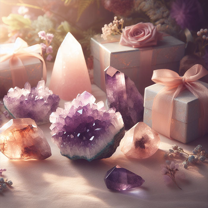 beautiful amethyst crystal gifts natural crystal gifts