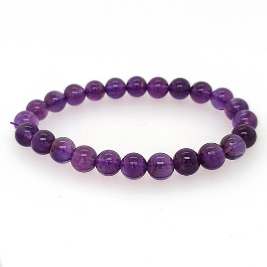 Amethyst Stainless Steel Pixiu Bracelet (10mm)- Shimmer & Gems – Love for  Crystals (Philippines)