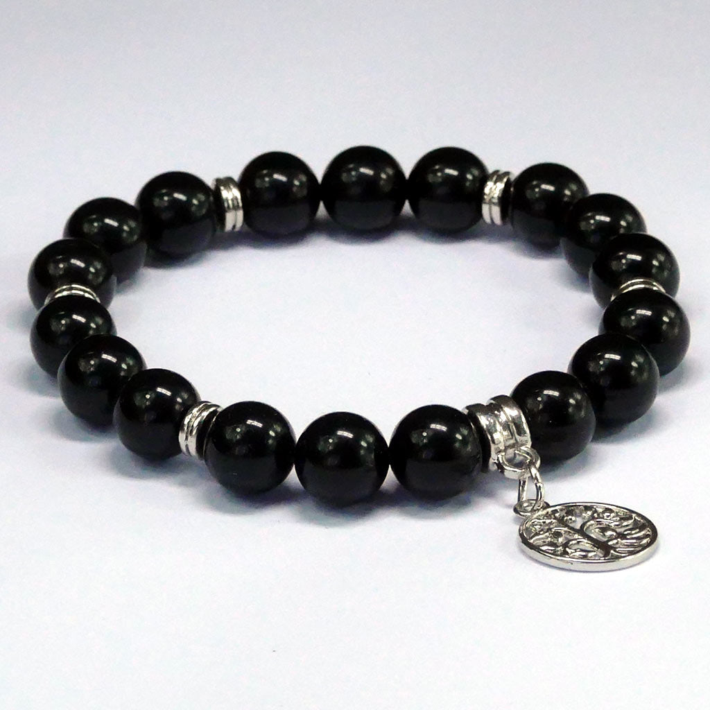 meaning of black obsidian bracelet