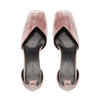 Made to Order | SCARLETT Mary Jane Pumps - Pink, Velvet - Extraordinary Ordinary Day
