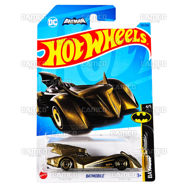 Hot Wheels Premium - Batmobile - DC Batman - 2023 - Pop Culture -  Mint/NrMint Ships Bubble Wrapped in a Sized Box