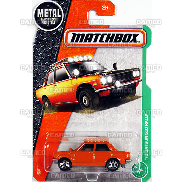 matchbox datsun rally