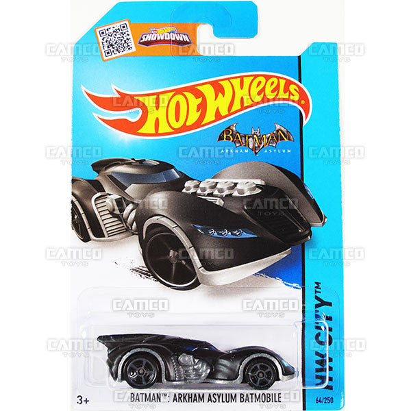 Batman Arkham Asylum Batmobile - 2015 Hot Wheels basic - Camco Toys