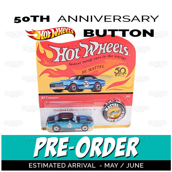 mattel hot wheels 50th anniversary
