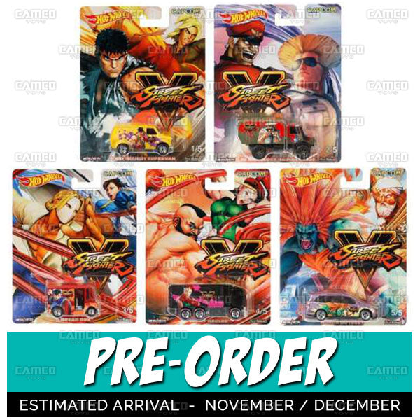 hot wheels pop culture street fighter