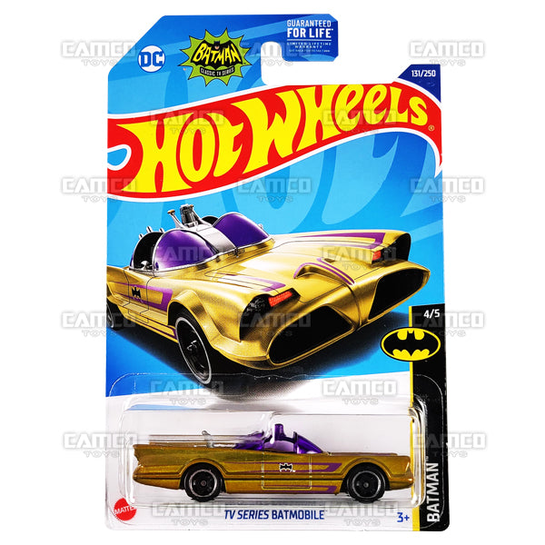 middag Bewustzijn Vallen TV Series Batmobile #131 gold - 2022 Hot Wheels Basic Mainline L2593 -  Camco Toys