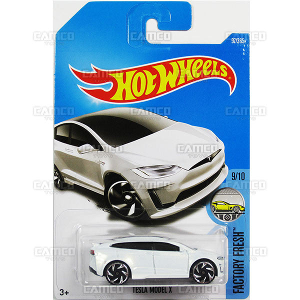 hot wheels tesla model x white