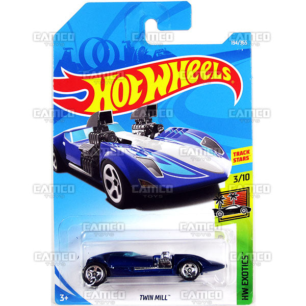 hot wheels twin mill blue