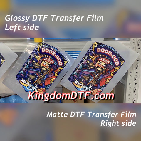 DTF Transfer Film A3+ Sheets 13 x 19 (100 Pack) - MATTE Cold/Warm Pe –  Kingdom DTF