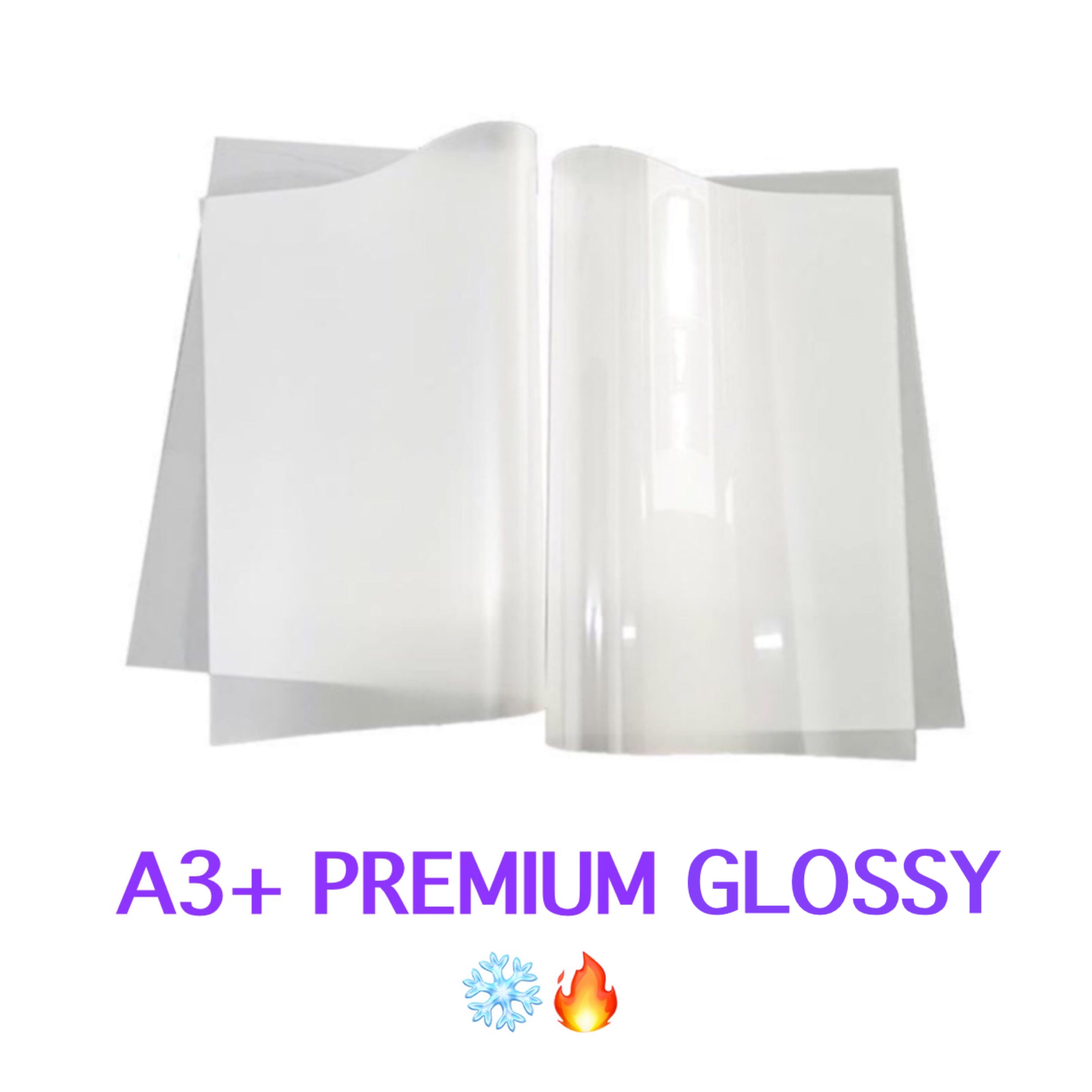 Dtf Transfer Film A3 Sheets 13 X 19 100 Pack Glossy Coldwarm P 6394