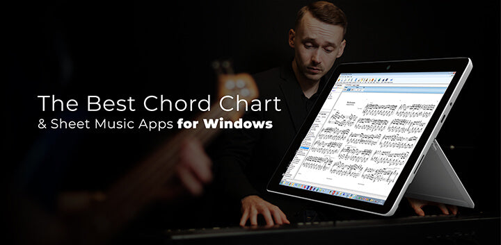 the best paperless digital sheet music chord chart apps for windows