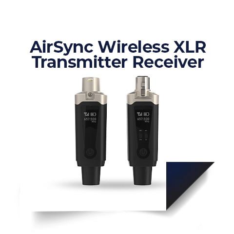 Airsync Wireless XLR Transmitter & Receiver Manual