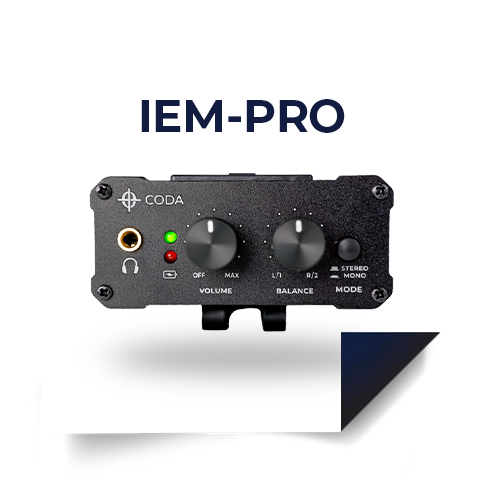 IEM Pro in-Ear Monitor Headphone Amplifier Manual